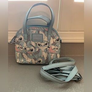 Loungefly Disney Lilo & Stitch Mini Dome Crossbody Bag
